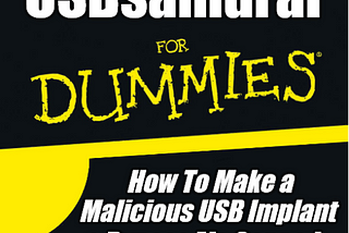 USBsamurai For Dummies