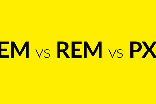 An analysis of Pixels, REM, VH and VW