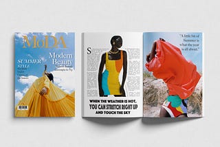 MoDA: a magazine concept