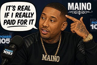 Maino Lace-frontin’?