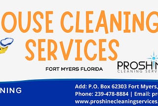 House cleaning services fort Myers