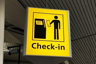 The perfect check-in doesn’t exist