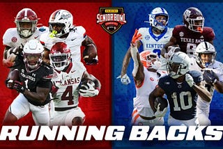 2026 Panini Senior Bowl Running Back Prospects