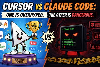 Cursor vs Claude Code: One Is Overhyped. The Other Is Dangerous