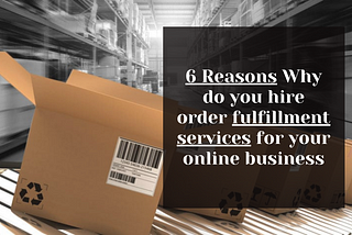 fulfillment warehouse services