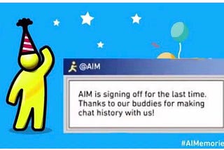 What happened to AOL’s Instant Messenger (AIM)?