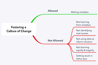 What’s Allowed in a Culture of Change