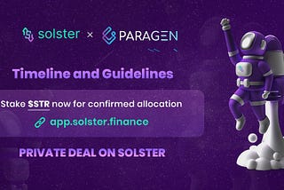 Paragen — Private Deal Timeline & Contribution Guide
