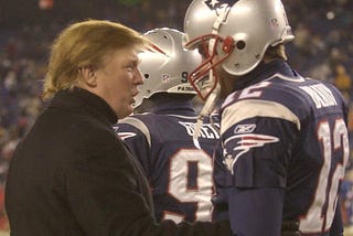 Super Bowl vs Trump, vince Trump