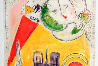 Marc Chagall, Le Dimanche — From the Collection of Kibbutz Ein Harod