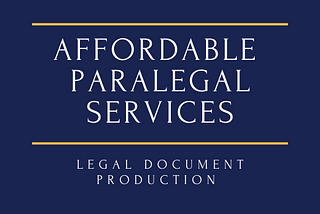 Affordable Paralegal Michael Saunders