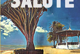 Cover of “Salute” a book about yoga, but not about yoga.