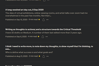 Ten Years of Medium and Writing