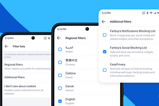 We’ve launched new AdBlock features in our latest Android update to help you take control of your privacy. Update or download the latest version of Aloha Browser for Android to take advantage of these new features.