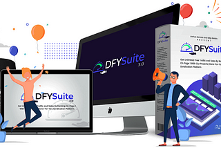 This is an image of DFY suite 3.0 that helps you rank your video or post on page 1 of search engines