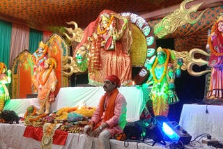 Jagran Party — pandal