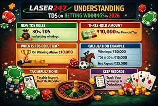 Laser247 Understanding TDS on Betting Winnings in 2026: A Guide for Indian Players