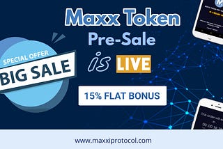 Dear Community, ⚡ MAXXI Coin Pre-Sale IS LIVE ⚡