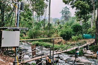 ​ระบบตรวจวัดน้ำและอากาศอัจฉริยะด้วย IoT: เครื่องมือเฝ้าระวังภัยธรรมชาติแบบเรียลไทม์