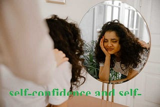 Difference between self-confidence and self-esteem