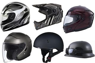 The best motorcycle helmet type for long way riding