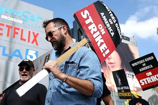 Writers Guild of America Strike Rally