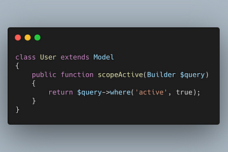 Using Laravel Scope Methods to Update Records