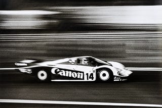Sports action in mono