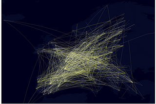 Use R and gganimate to make an animated map of European students and their year-abroad.