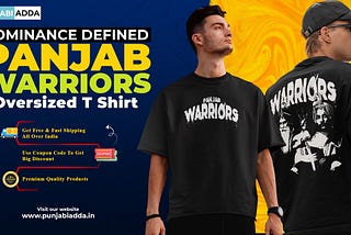 Panjab Warriors Oversized T Shirt — Punjabi Adda