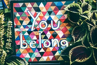 Enabling the Emergence of Belonging
