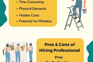 The Pros and Cons of DIY Painting vs. Hiring a Professional