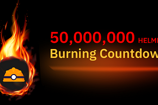 🔥50,000,000 $HELMET Token Burning 🔥
