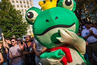 Are Inflatable Costumes Helping or Hurting the Protest Message?