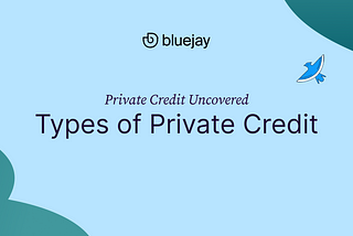 Private Credit Uncovered: Exploring Different Types of Private Credit