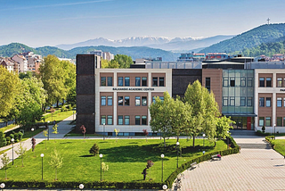 A photo of the campus on AUBG’s official website