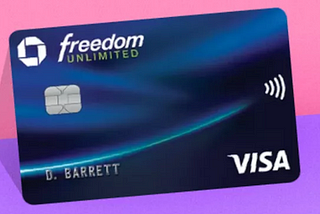 A credit card