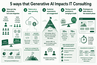 5 ways Generative AI Impacts IT Consulting