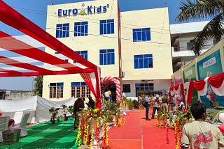 A New Chapter Begins: The Ribbon Cutting of EuroKids Preschool, Civil Lines Bhadohi