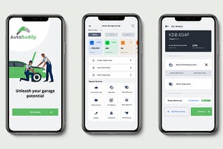 Case Study: Designing an auto-garage mobile app