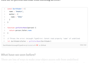 Using ES6's Proxy for safe Object property access