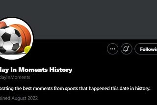 TodayInMoments — Celebrating Sports History