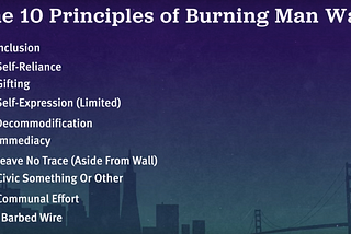 What You Learn Trying To Crowdfund $7.3 Billion Dollars To Build A Burning Man Wall