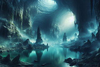 A great underground cavern
