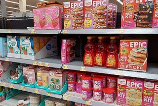 Stores Push Sugary Foods to Children