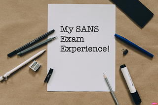 The First SANS Course and Exam experience — GIAC GCSA