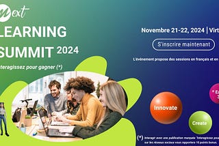 Mext est fier d’annoncer le premier Mext Learning Summit 2024, les 21 et 22 novembre 2024