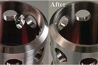 Small burrs, difficult to remove!