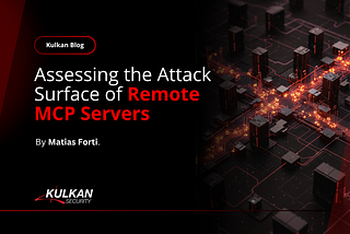 Assessing the Attack Surface of Remote MCP Servers