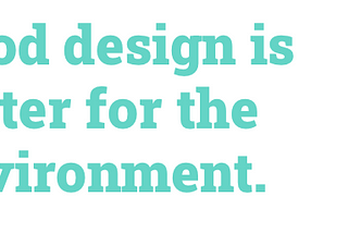 Sustainable UX Design